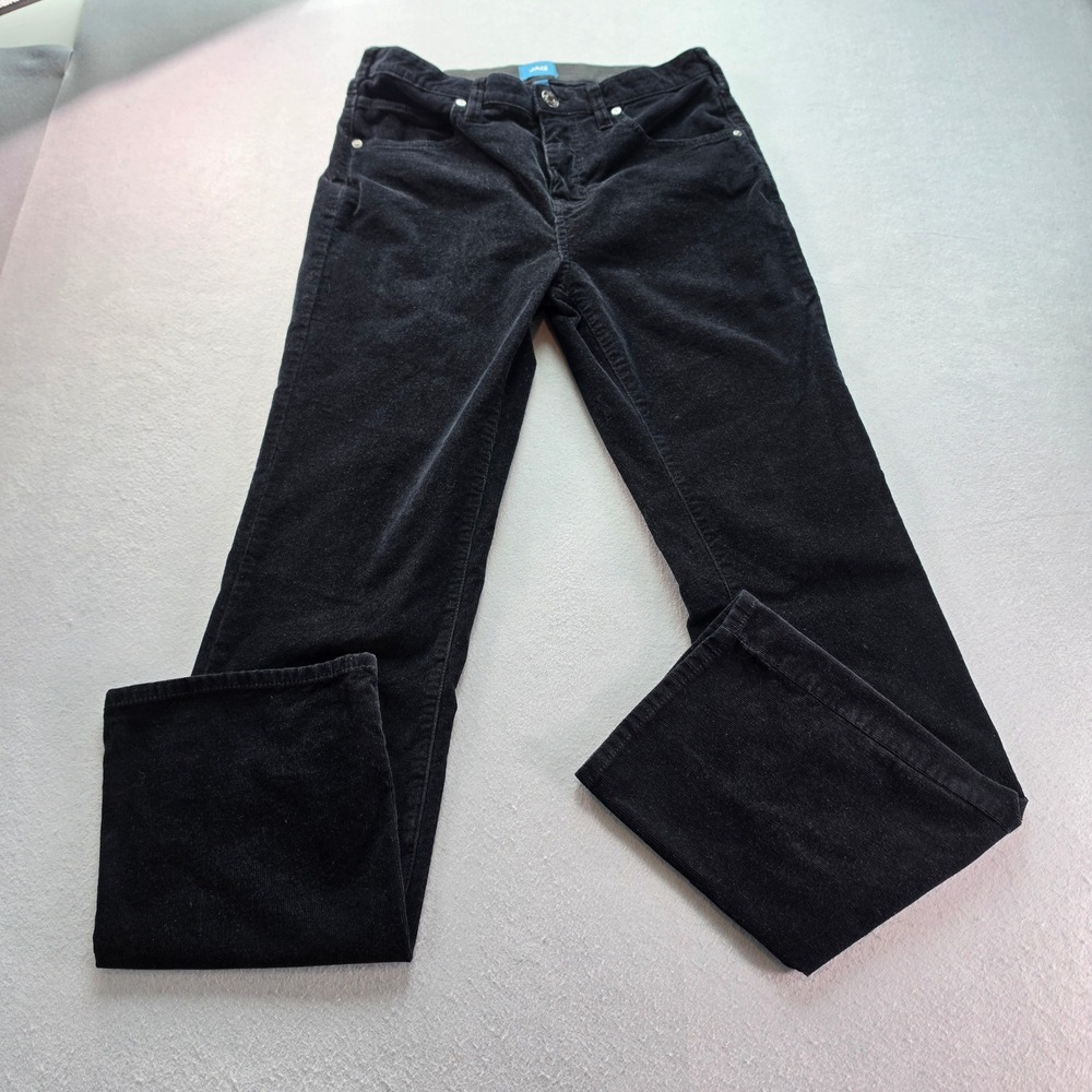 JAG Ruby Straight Black Corduroy Pants Womens Size 8/32 Classic Fall